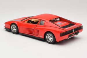 Ferrari Testarossa PPG Auto Refinish Červený Bburago 1:18 3039-P3 Kov – obrázek 7 z 8