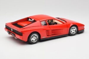 Ferrari Testarossa Červený Bburago 1:18 3019 Kov – obrázek 3 z 8