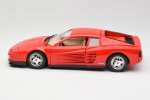 Ferrari Testarossa Červený Bburago 1:18 3019 Kov – obrázek 4 z 8