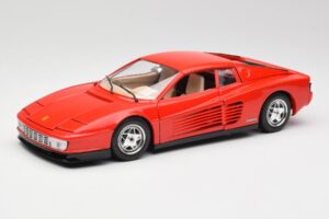 Ferrari Testarossa Červený Bburago 1:18 3019 Kov
