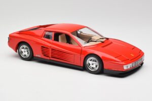 Ferrari Testarossa Červený Bburago 1:18 3019 Kov – obrázek 6 z 8