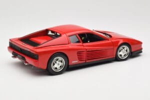 Ferrari Testarossa Červený Hot Wheels 1:18 23918 Kov – obrázek 3 z 8