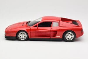 Ferrari Testarossa Červený Hot Wheels 1:18 23918 Kov – obrázek 4 z 8