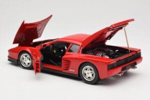 Ferrari Testarossa Červený Hot Wheels 1:18 23918 Kov – obrázek 5 z 8