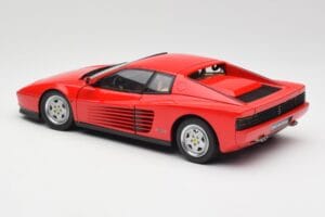 Ferrari Testarossa Červený Kyosho 1:18 08422R Kov – obrázek 7 z 8
