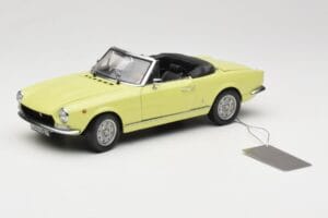 Fiat 124 Spider BS1 Žlutý Sun Star 1:18 4921 Kov