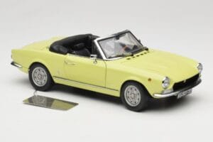 Fiat 124 Spider BS1 Žlutý Sun Star 1:18 4921 Kov – obrázek 6 z 8