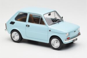 Fiat 126 Světle Modrý MCG 1:18 MCG18415 Kov – obrázek 4 z 6
