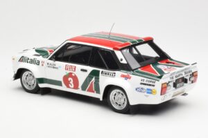 Fiat 131 Abarth #3 M. Alen / I. Kivimaki Winner Rally 1000 Lakes 1980 Kyosho 1:18 08376H Kov – obrázek 7 z 8