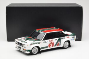 Fiat 131 Abarth #3 M. Alen / I. Kivimaki Winner Rally 1000 Lakes 1980 Kyosho 1:18 08376H Kov – obrázek 8 z 8