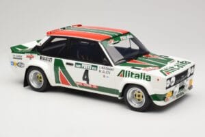 Fiat 131 Abarth #5 M. Alen / I. Kivimaki Rally Portugal 1978 Otto 1:12 G093 Pryskyřice – obrázek 4 z 6