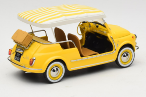 Fiat 500 Jolly Žlutý Norev 1:18 187790 Kov – obrázek 2 z 6