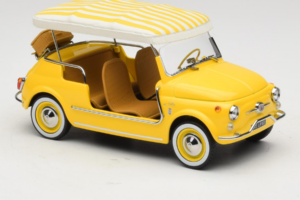 Fiat 500 Jolly Žlutý Norev 1:18 187790 Kov – obrázek 4 z 6