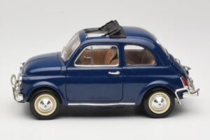 Fiat 500 L Modrý Bburago 1:18 3327 Kov – obrázek 4 z 8