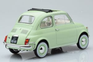 Fiat 500 L Světle Zelený Norev 1:18 187773 Kov – obrázek 2 z 6