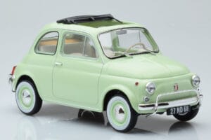 Fiat 500 L Světle Zelený Norev 1:18 187773 Kov – obrázek 4 z 6