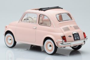 Fiat 500 L Růžový Special Birth Pack Norev 1:18 187774 Kov – obrázek 5 z 6