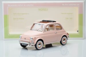 Fiat 500 L Růžový Special Birth Pack Norev 1:18 187774 Kov – obrázek 6 z 6