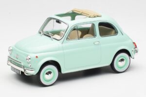 Fiat 500L Pastel Modrý Norev 1:18 187777 Kov