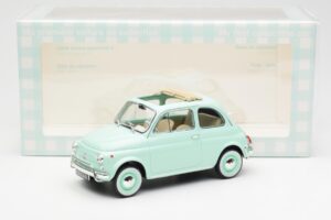 Fiat 500L Pastel Modrý Norev 1:18 187777 Kov – obrázek 6 z 6