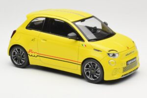 Abarth 500e Žlutý IXO 1:18 MCG18498 Kov – obrázek 4 z 6