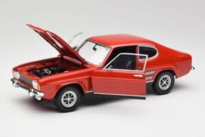 Ford Capri Mk1 1700 GT Červený Minichamps 1:18 180089001 Kov – obrázek 2 z 8