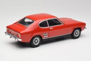 Ford Capri Mk1 1700 GT Červený Minichamps 1:18 180089001 Kov – obrázek 3 z 8