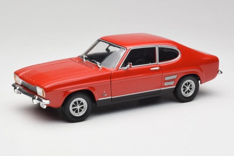 Ford Capri Mk1 1700 GT Červený Minichamps 1:18 180089001 Kov