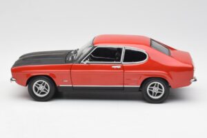 Ford Capri Mk1 2600 RS Červeno-Černý Minichamps 1:18 180089071 Kov – obrázek 4 z 8