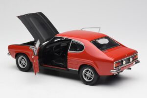 Ford Capri Mk1 2600 RS Červeno-Černý Minichamps 1:18 180089071 Kov – obrázek 5 z 8