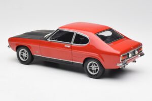 Ford Capri Mk1 2600 RS Červeno-Černý Minichamps 1:18 180089071 Kov – obrázek 7 z 8