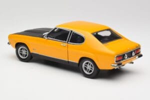 Ford Capri 2600 RS Signal Žlutý S Černou Minichamps 1:18 180089070 Kov – obrázek 7 z 8