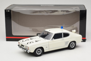 Ford Capri Autobahnpolizei Dusseldorf Minichamps 1:18 150089090 Kov – obrázek 8 z 8
