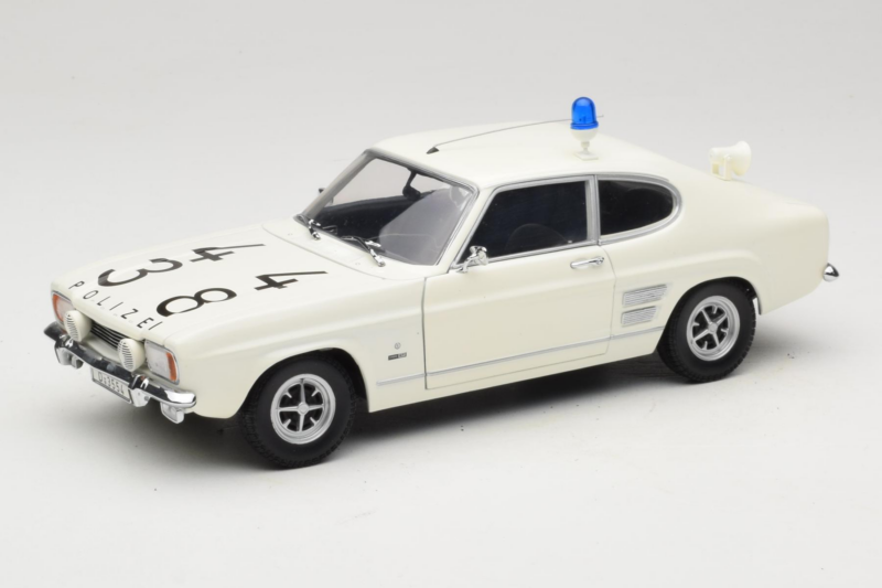 Ford Capri Autobahnpolizei Dusseldorf Minichamps 1:18 150089090 Kov