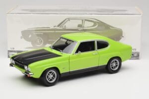 Ford Capri Mk1 RS 2600 Zelený & Černý Minichamps 1:18 150089075 Kov – obrázek 8 z 8
