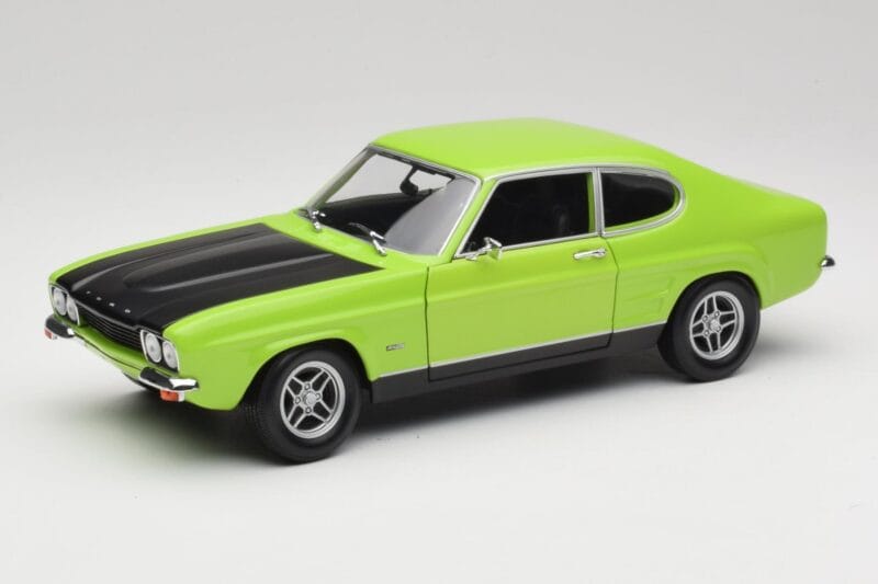Ford Capri Mk1 RS 2600 Zelený & Černý Minichamps 1:18 150089075 Kov
