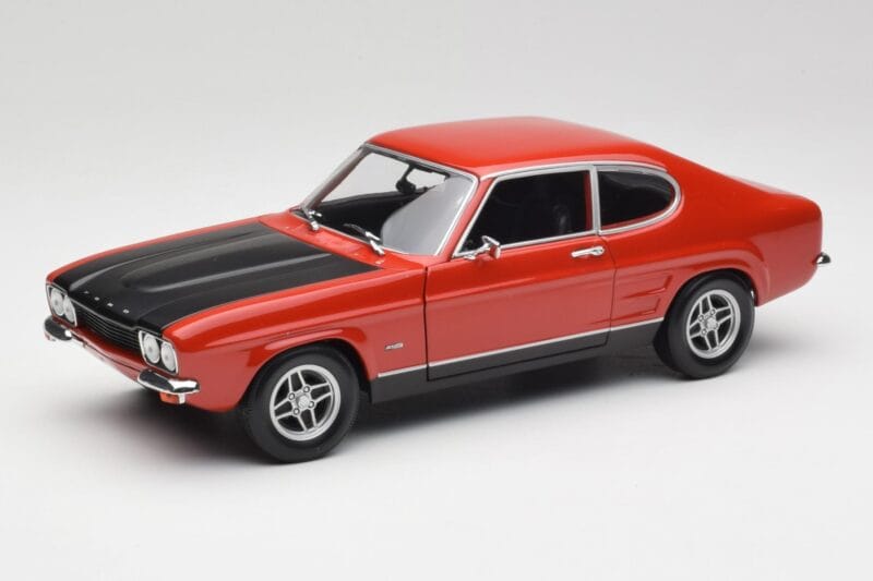 Ford Capri Mk1 RS 2600 Červený & Černý Minichamps 1:18 150089076 Kov