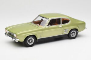 Ford Capri Mk1 Světle Zelená Metalíza Minichamps 1:18 18008900 Kov