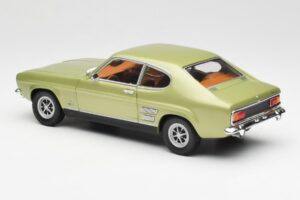 Ford Capri Mk1 Světle Zelená Metalíza Minichamps 1:18 18008900 Kov – obrázek 7 z 8