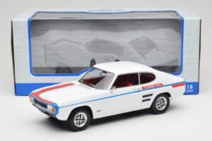 Ford Capri Mk1 GT Turbo Bílý MCG 1:18 MCG18539 Kov – obrázek 6 z 6