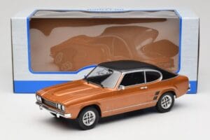 Ford Capri Mk1 GXL Brown Metallic MCG 1:18 MCG18537 Kov – obrázek 6 z 6