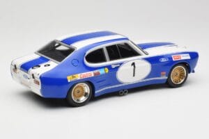 Ford Capri Mk1 RS 2600 #1 D. Glemser Ford Deutschland Winner Brno ETCC 1972 Minichamps 1:18 155728501 Kov – obrázek 2 z 6