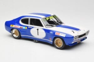 Ford Capri Mk1 RS 2600 #1 D. Glemser Ford Deutschland Winner Brno ETCC 1972 Minichamps 1:18 155728501 Kov – obrázek 4 z 6