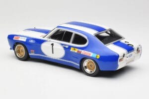 Ford Capri Mk1 RS 2600 #1 D. Glemser Ford Deutschland Winner Brno ETCC 1972 Minichamps 1:18 155728501 Kov – obrázek 5 z 6