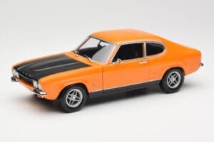Ford Capri Mk1 RS 2600 Signal Orange Černý Minichamps 1:18 150089077 Kov