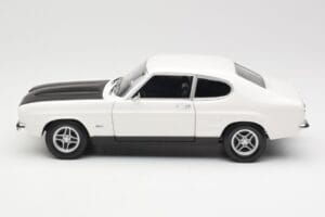 Ford Capri Mk1 RS 2600 Bílý Černý Minichamps 1:18 150089078 Kov – obrázek 4 z 8
