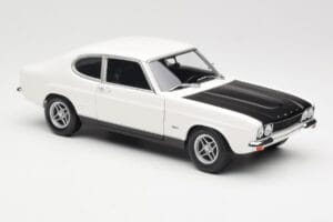 Ford Capri Mk1 RS 2600 Bílý Černý Minichamps 1:18 150089078 Kov – obrázek 6 z 8