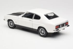 Ford Capri Mk1 RS 2600 Bílý Černý Minichamps 1:18 150089078 Kov – obrázek 7 z 8