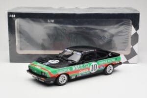 Ford Capri Mk2 3.0S #10 W. Graham Fabergé Racing 2nd Place Oulton Park BSCC 1979 Minichamps 1:18 155798610 Kov – obrázek 6 z 6