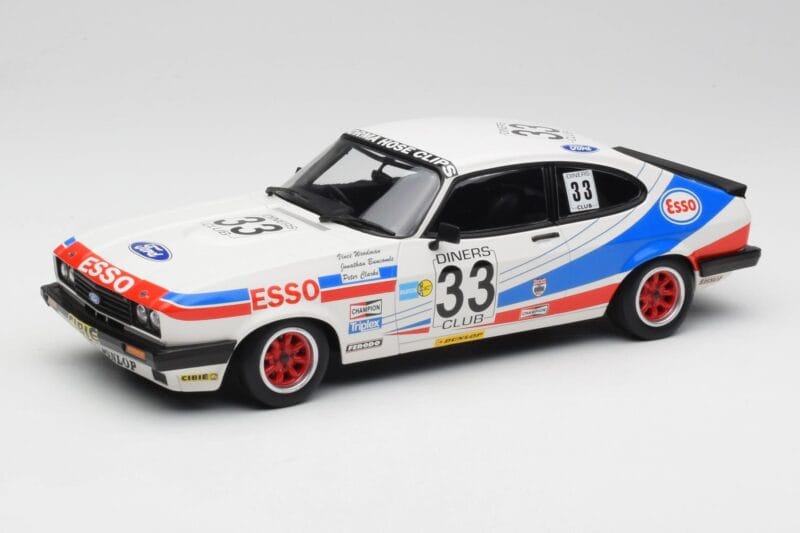 Ford Capri Mk2 3.0S #33 V. Woodman / C. Buncombe V M Woodman 3rd Place 24 Hours of Spa 1981 Minichamps 1:18 155818633 Kov